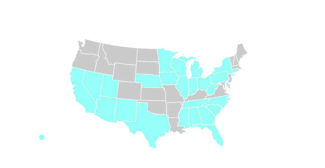 Frontier service regions